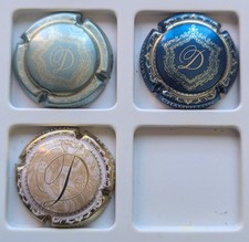 capsules champagne DEVAVRY 3 différentes