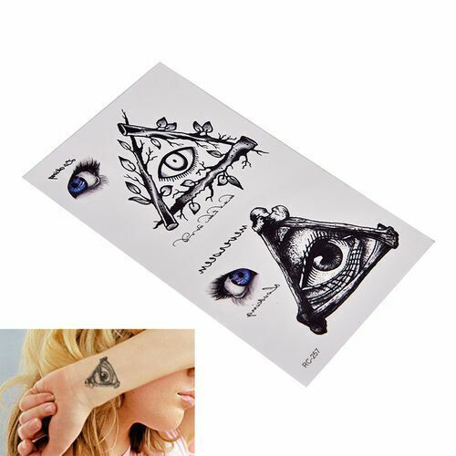 Tatouage temporaire pyramide - temporaire,