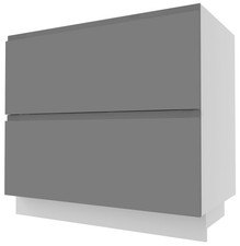 Meuble Sous Évier Avellino 90Cm Tiroir Intérieur Couleur Au Choix AV-D2A/90/1A