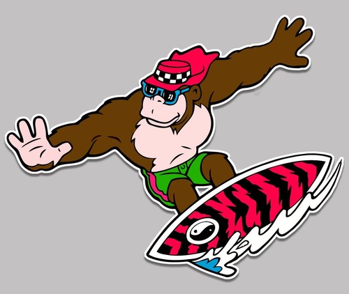 Town country gorilla surfing - town,