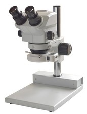 Microscope Stéréo Haute Puissance 1:9 Zoom 7–120× + 115 Mm WD & Lampe Anneau LED