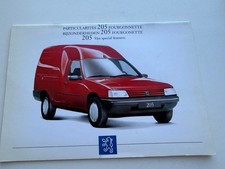 Peugeot 205 fourgonnette - peugeot,
