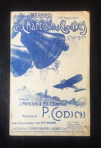 Ancienne partition chant - ancienne, "le