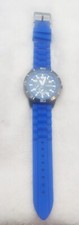 Montre Homme Bleue Watch. Bracelet Silicone. Neuve. Parfait état. Pile à changer