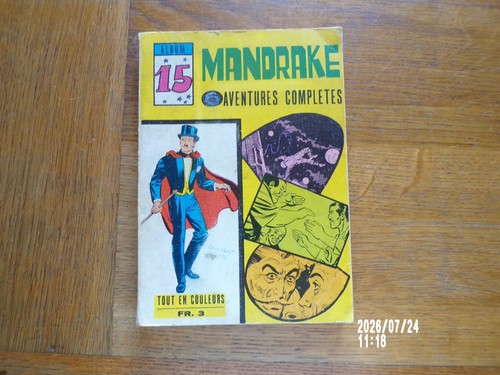 Album mandrake magicien - album,