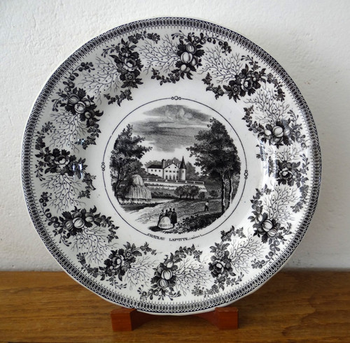 Belle assiette porcelaine - belle,