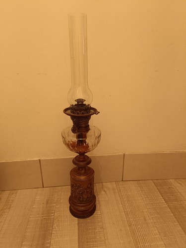 Ancienne lampe huile en - ancienne,
