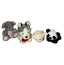 Lot De 4 Peluches Pour Enfants