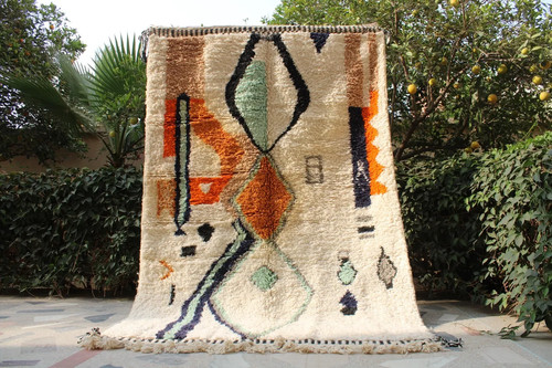 Tapis laine berbère - tapis,