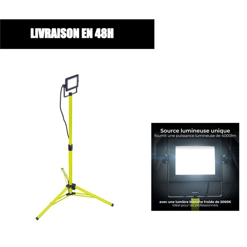 Projecteur led chantier - projecteur, sur
