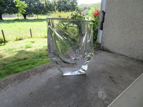 Vase cristal vannes art - de,