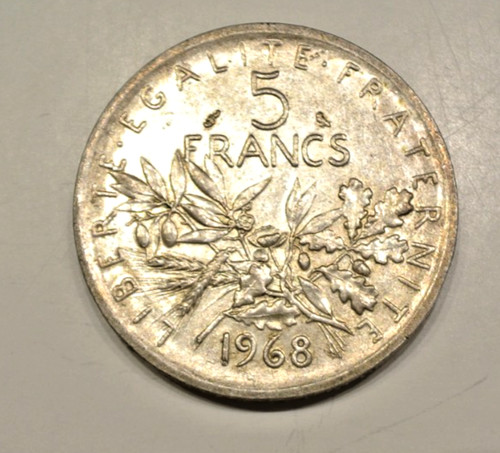 Annee rare sup 5 francs - ,