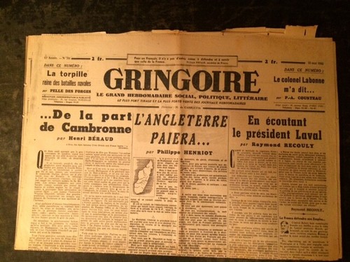 Collaboration gringoire - , collaboration/gringoire