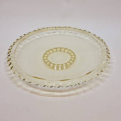 Coupe plate plat - , verre