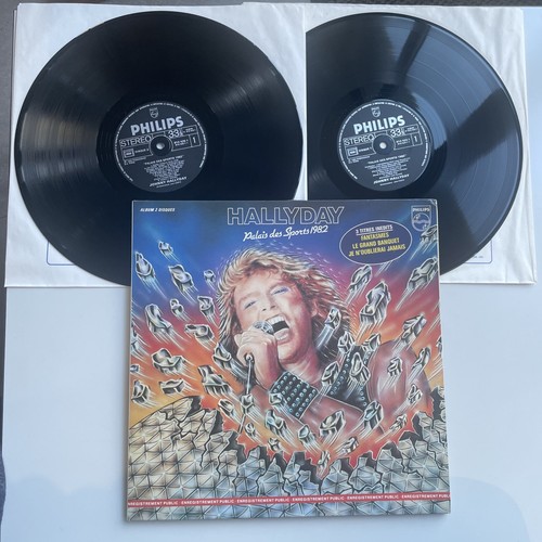 Double johnny hallyday - lp,