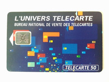 Télécarte l univers - 📈,