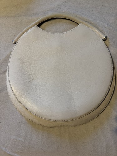 Sac cuir blanc - cuir,