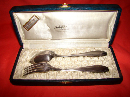 Couvert enfant métal - en,