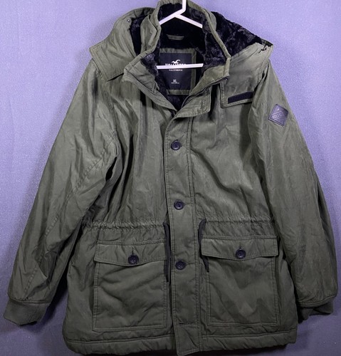 Hollister lined parka jacket - lined,