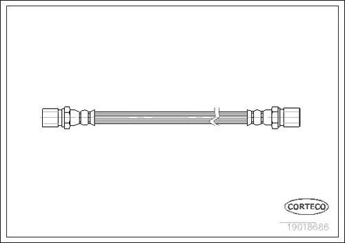 Flexible frein essieu - flexible,