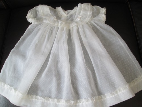 Robe ancienne plumetis - robe, en