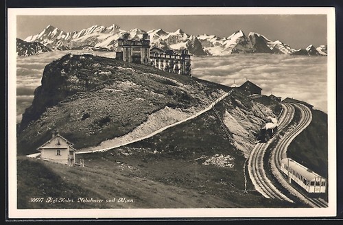 Rigi kulm mer brouillard - rigi-kulm,, de
