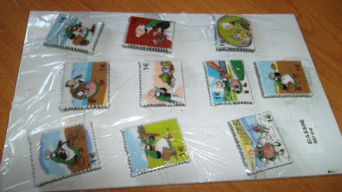 Serie timbres becassine - serie,