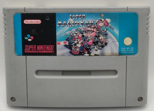 Super mario kart snes - super,