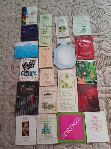 Lot pochettes echantillons - de,