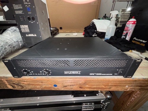 Crest performance cpx1500 - crest,