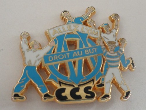 Pin football om marseile - pin,
