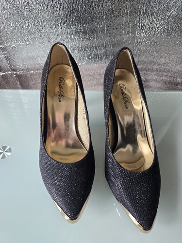 Escarpins noirs pailletés - ,