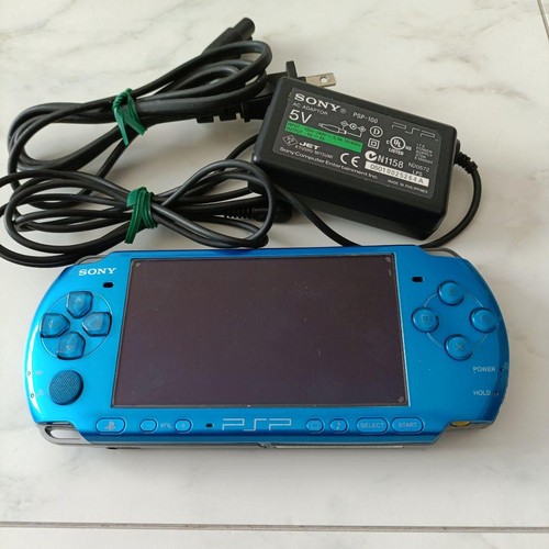 Console sony psp 3000 bleue - sony,