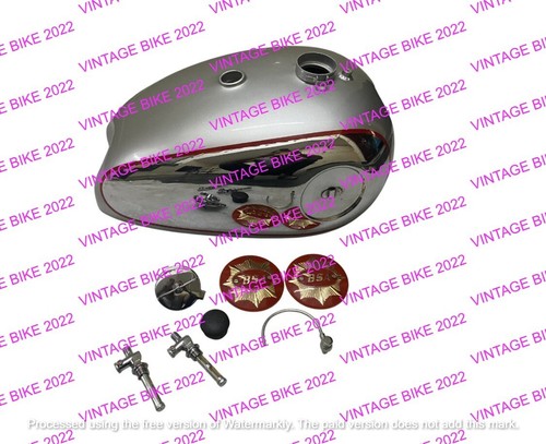 Bsa goldstar chrome silver - chrome,