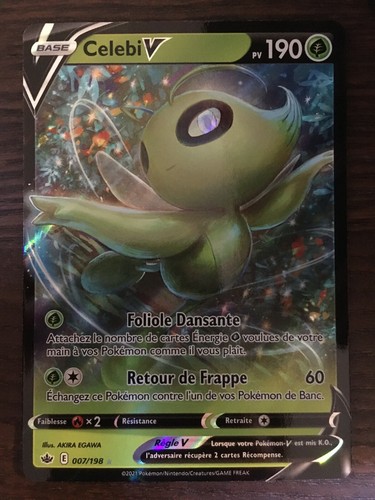 Carte pokémon celebi - celebi, v