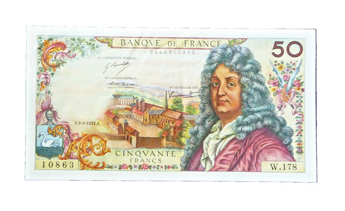 Billet francs racine - 50,