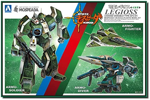 Aoshima mospeada legioss - aoshima, 1/48