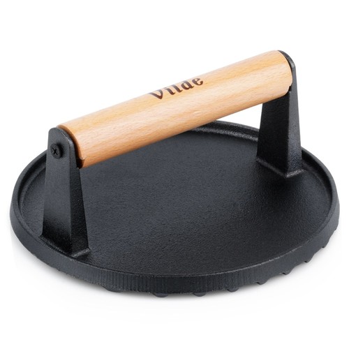 Presse burger fonte 5cm - fonte, 17,5cm