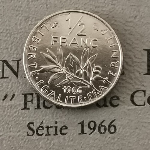 Franc semeuse 1966 fdc - semeuse,