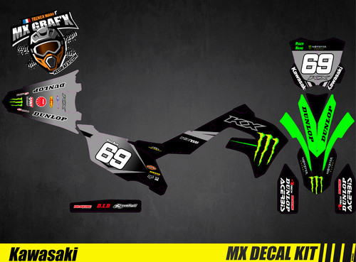 Kit déco moto pour mx - kit,