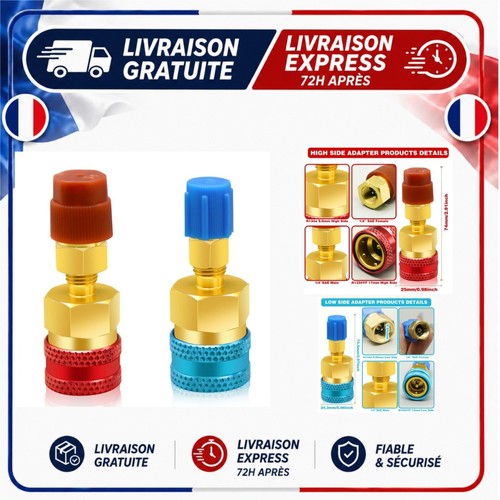 Adaptateurs r1234yf vers r134a - r1234yf,
