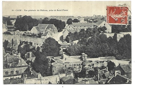Caen vue generale - , du
