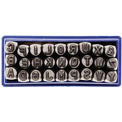 Lettres frapper pro - pro, métal