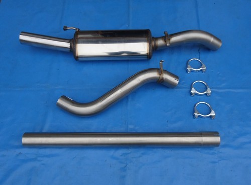 Système échappement inox - système, d'Échappement