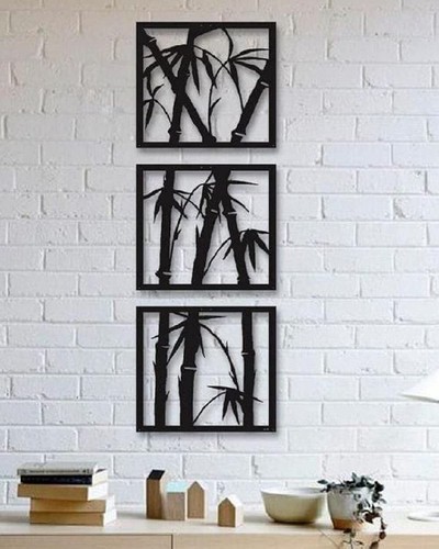 Set pièces mural décor - set,