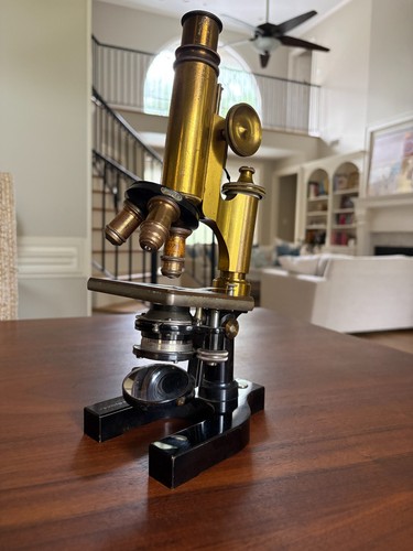 Antique bausch lomb - bausch, brass