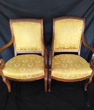 Paire fauteuils empire en - empire,