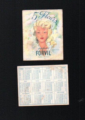 Carte parfumée calendrier - carte, parfumée-