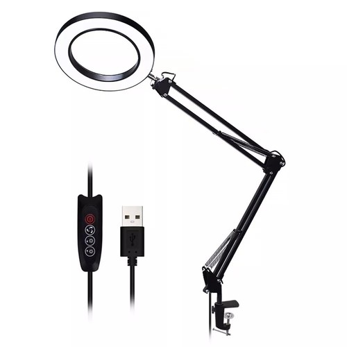 Lampe table led avec loupe - lampe, de