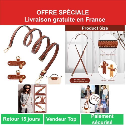 Bandoulière réglable pour